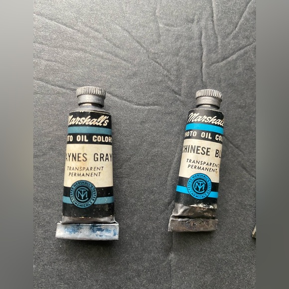 Marshall’s Photo Oil Colors Paint And Extender lot of 11